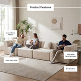 Velaro Modular Sectional Sofa — Velvet