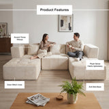 Velaro Modular Sectional Sofa — Velvet