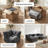 Velaro Modular Sectional Sofa — Velvet