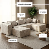 Solene Modular Sectional Sofa — Performance Fabric