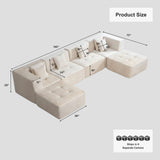 Velaro Modular Sectional Sofa — Velvet