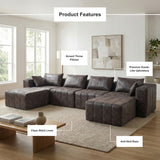 Solene Modular Sectional Sofa — Performance Fabric