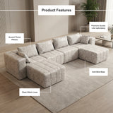Solene Modular Sectional Sofa — Performance Fabric