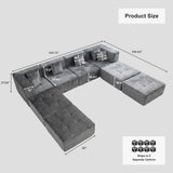 Velaro Modular Sectional Sofa — Velvet