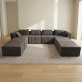 Solene Modular Sectional Sofa — Performance Fabric