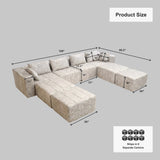 Solene Modular Sectional Sofa — Performance Fabric