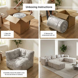 Solene Modular Sectional Sofa — Performance Fabric