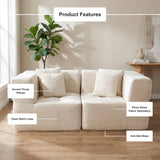 Velaro Modular Sectional Sofa — Velvet