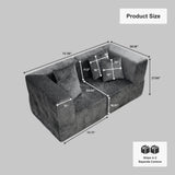 Velaro Modular Sectional Sofa — Velvet