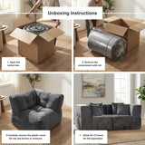 Velaro Modular Sectional Sofa — Velvet