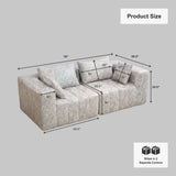 Solene Modular Sectional Sofa — Performance Fabric