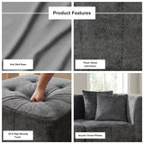 Velaro Modular Sectional Sofa — Velvet