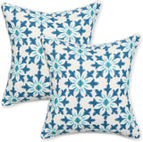 Printed Cotton Throw Pillow Covers