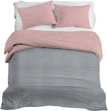 Jersey Knit Cotton Duvet Cover Set