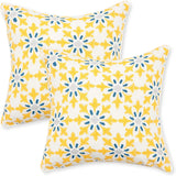 Printed Cotton Throw Pillow Covers
