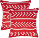 Printed Cotton Throw Pillow Covers