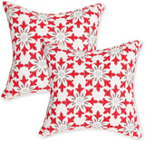 Printed Cotton Throw Pillow Covers