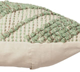 REDEARTH Tufted Boho Throw Pillow Covers Solitaire Lozenge