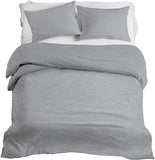 Jersey Knit Cotton Duvet Cover Set