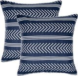 Printed Cotton Throw Pillow Covers