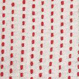 REDEARTH Herringbone Throw Blanket Tick & Dash