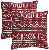 Printed Cotton Throw Pillow Covers