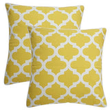 Printed Cotton Throw Pillow Covers