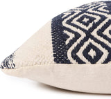 REDEARTH Tufted Boho Throw Pillow Covers Indigo Impressions