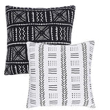 Printed Cotton Throw Pillow Covers