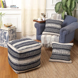 REDEARTH Tufted Boho Throw Pillow Covers Indigo Impressions