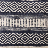 REDEARTH Tufted Boho Throw Pillow Covers Indigo Impressions