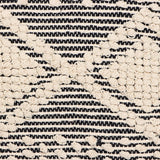 REDEARTH Tufted Boho Throw Pillow Covers Diamond Medley Black