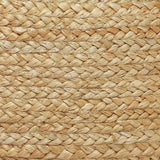 REDEARTH Jute Braided Pouf Ottoman Natural