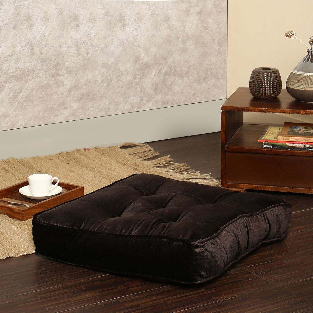 REDEARTH Velvet Floor Pillows Premium Rayon Cotton Velvet washable plu