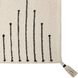 REDEARTH Placemats-Hand Woven Exquisite Artisan Made Table Linen Placemat Set for Dining Table, Coffee Table, Console, Dresser; 100% Cotton (13x20; Ivory) Set of 4