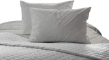 Redearth Jersey Knit Cotton Duvet Cover Set of 3 Best Luxury Sheets Set -With 1 Duvet Cover and 2 Pillow Shams in Super Soft Easy Care Fabric; Zipper Closure, Extra Comfort 100% Cotton (90x90; 20x26;Gray)