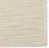 REDEARTH Placemats-Ribbed with tie n dye effect Woven Table Linen for Square, Round, Rectangle Dining Table, Coffee Table, Console, Dresser; 100% Cotton (14x20"; Ecru) Set of 6