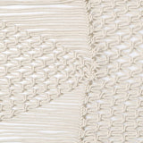 REDEARTH Macrame Table Runner-Hand Woven Exquisite Artisan Made Boho Decorative Table Linen for Dining Table, Coffee Table, Console, Dresser; 100% Cotton (14x86; Natural)