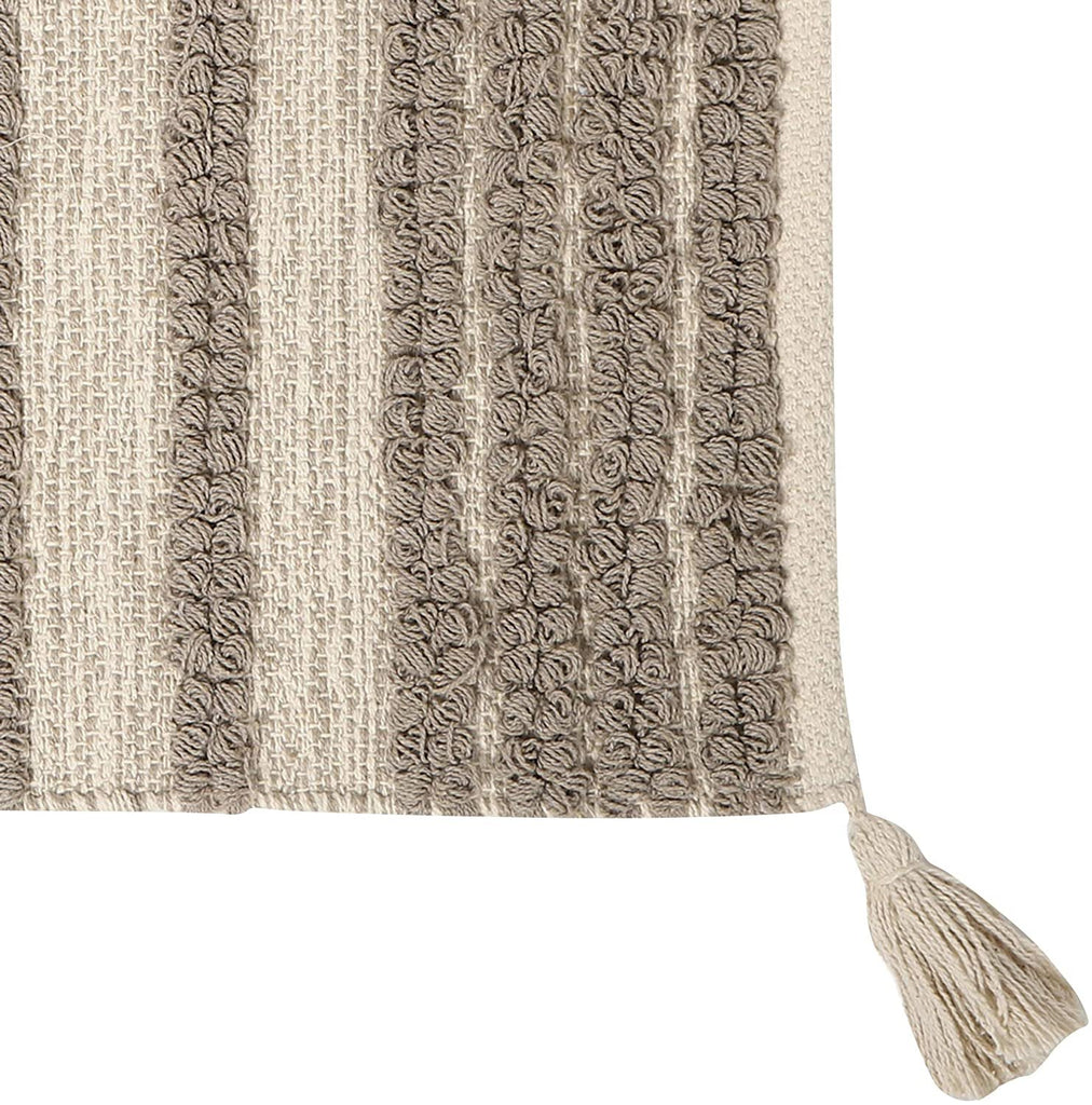 REDEARTH Table Runner-Hand Woven Exquisite Artisan Made Boho Decorative Placemats for Dining Table, Coffee Table, Console, Dresser; 100% Cotton (14x72; Taupe)
