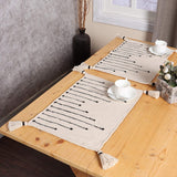 REDEARTH Placemats-Hand Woven Exquisite Artisan Made Table Linen Placemat Set for Dining Table, Coffee Table, Console, Dresser; 100% Cotton (13x20; Ivory) Set of 4